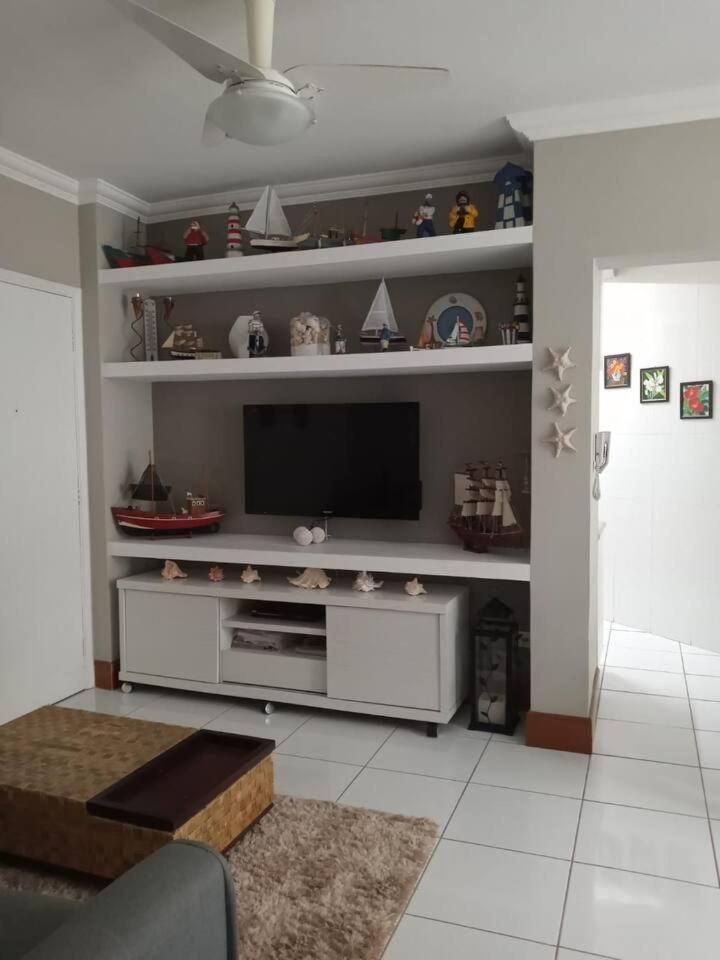 Apartamento completo na calçada da praia Lejlighed Guarujá Eksteriør billede