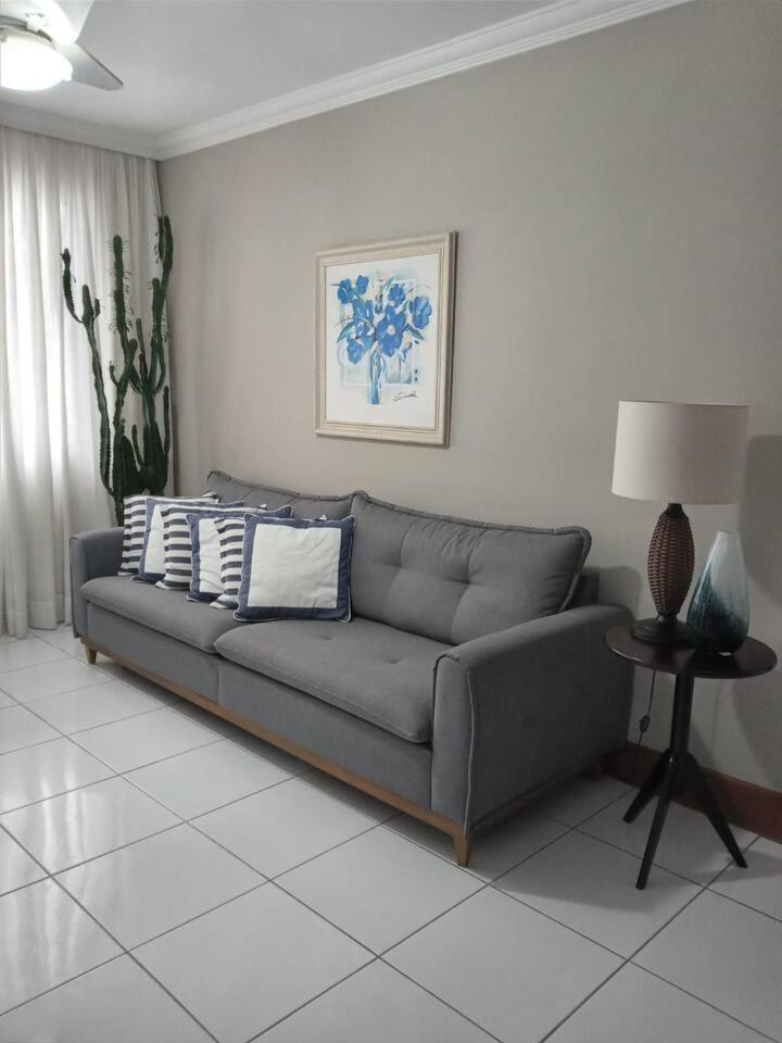 Apartamento completo na calçada da praia Lejlighed Guarujá Eksteriør billede